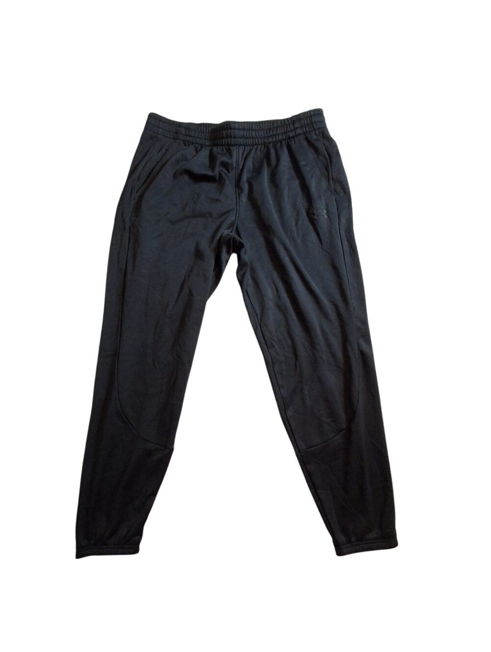 Under Armour Fleece Pants Mens 2XL Black Athletic Athleisure Loose New